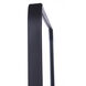 Gemma 32 X 32 inch Glossy Black Metal Finish Wall Mirror