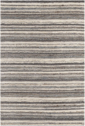 Petra 120 X 96 inch Charcoal Rug in 8 x 10, Rectangle