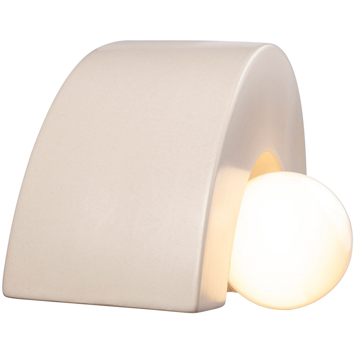 Ambiance Collection 1 Light 12 inch Matte White Wall Sconce Wall Light