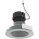 Pearl Natural Metal Reflector / Natural Metal Flange LED Round Retrofit Reflector in 2700K, 4" Retrofit