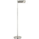 Thomas O'Brien Bravo 43.5 inch 8.00 watt Polished Nickel Adjustable Pharmacy Floor Lamp Portable Light