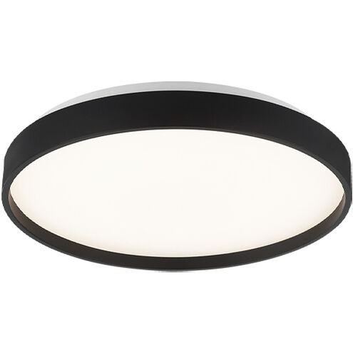 Alexandre LED 13.13 inch Black Flush Mount Ceiling Light