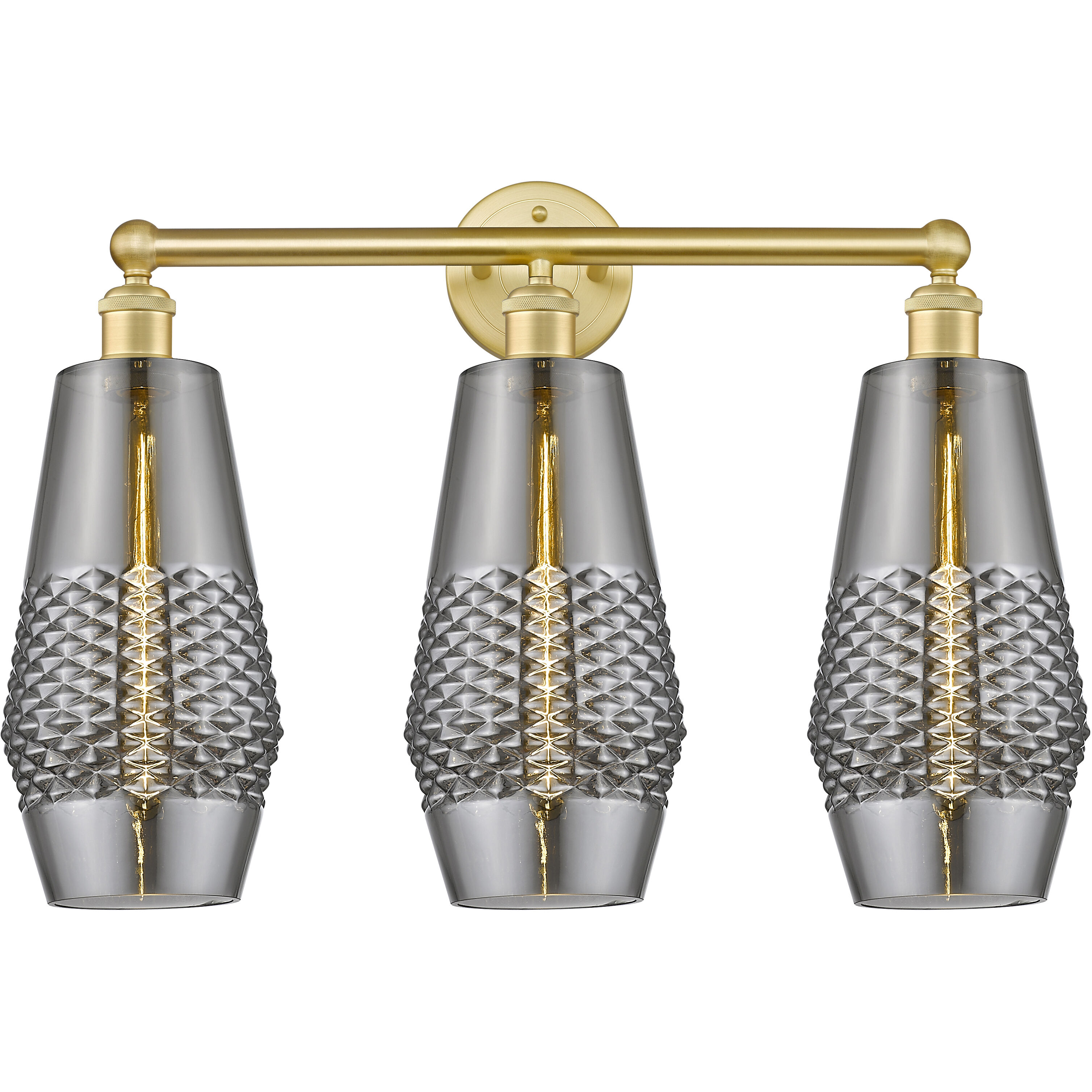 Windham 3 Light 25.00 inch Bathroom Vanity Light