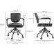Foster Black Swivel Desk Chair