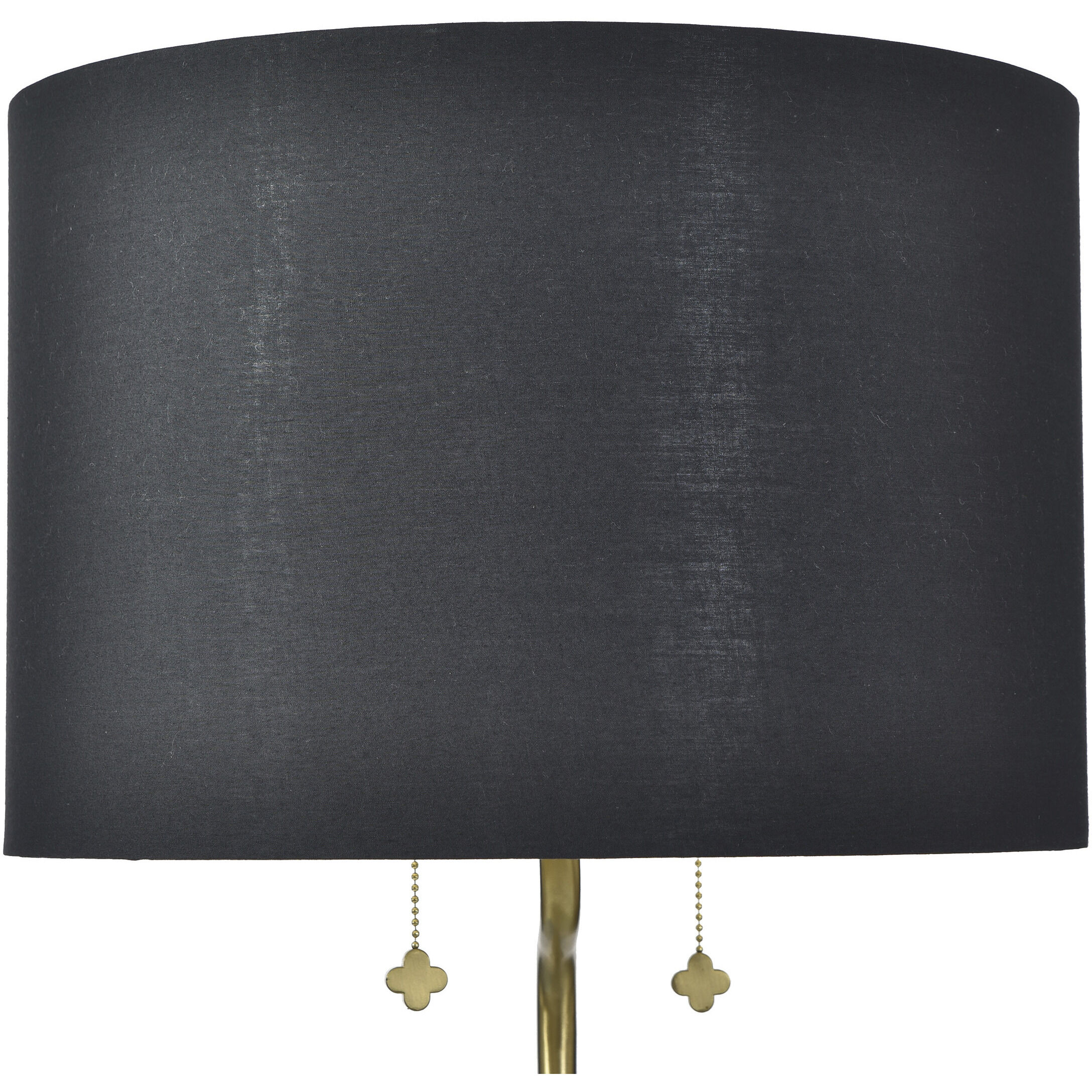 Jasper 32 inch 60 watt Black and White Table Lamp Portable Light in Black/White