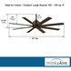 Xtreme H2O 52 52 inch Oil Rubbed Bronze Ceiling Fan, Outdoor