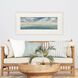 Marine Mist Blue and Green and White and Turquoise Framed Art