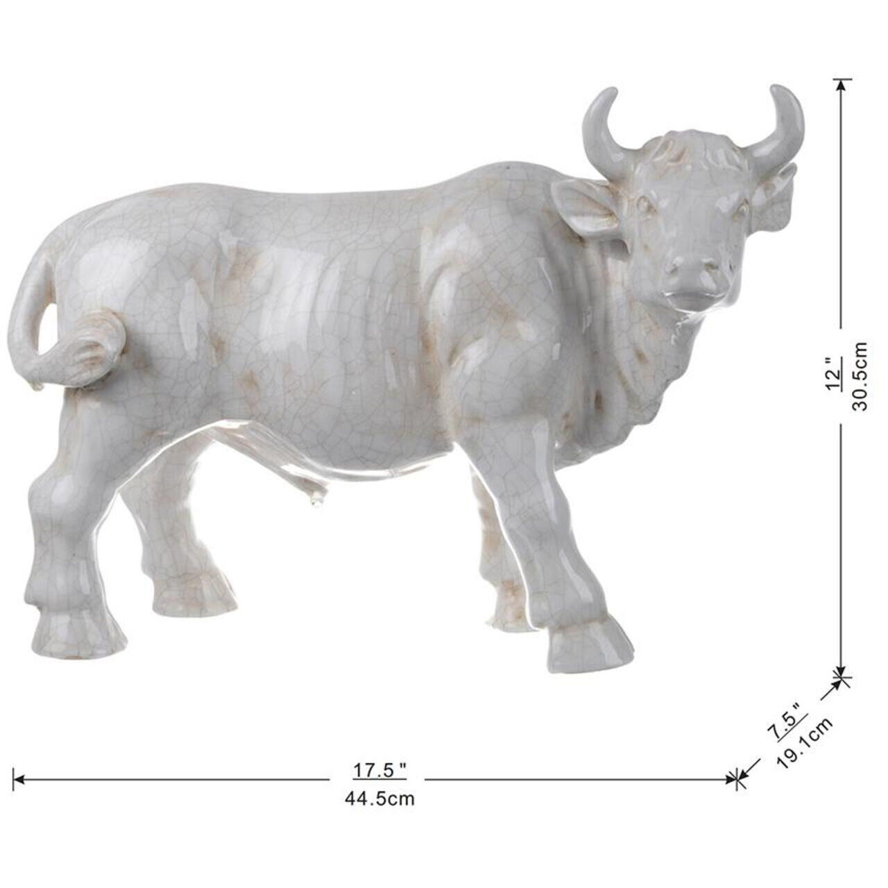 Hector 17.5 X 12 inch Statuette