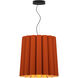 Renata 1 Light 22 inch Terracotta Pendant Ceiling Light in Terracotta/Ash, 22 in / Long, WEP Collection