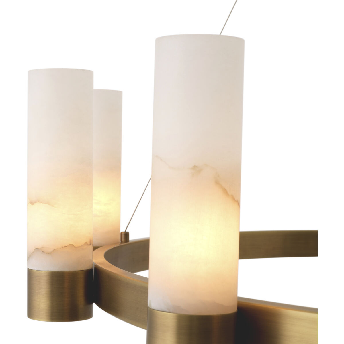 Castro 12 Light 53.54 inch Antique Brass with Alabaster Chandelier Ceiling Light