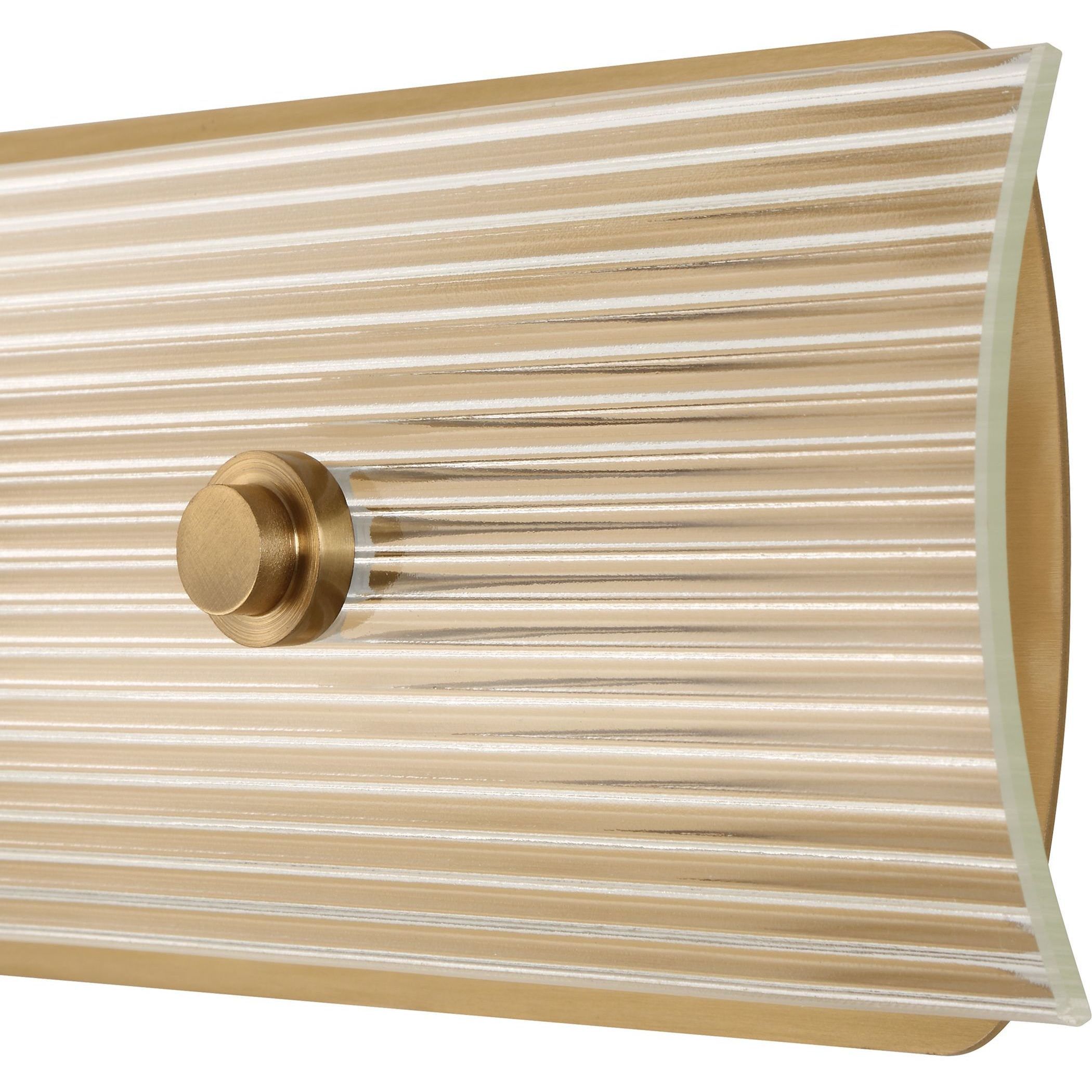 Elmhurst 2 Light 5 inch Warm Brass Vanity Sconce Wall Light