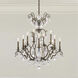 Renaissance Nouveau 12 Light 32 inch Heirloom Bronze Chandelier Ceiling Light, Adjustable Height