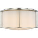 Barbara Barry Phinn LED 13 inch Polished Nickel Flush Mount Ceiling Light