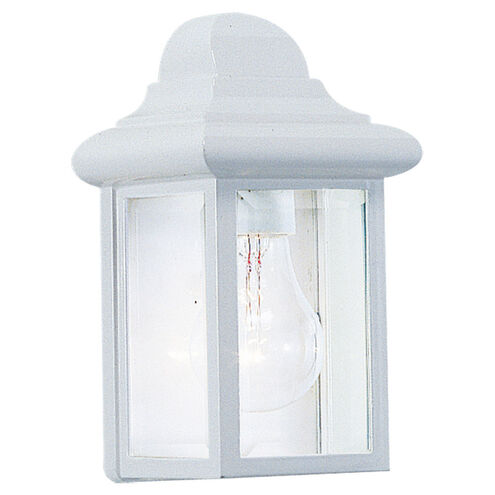 Mullberry Hill 1 Light 8.75 inch White Outdoor Wall Lantern