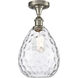 Ballston Large Waverly 1 Light 8.00 inch Semi-Flush Mount