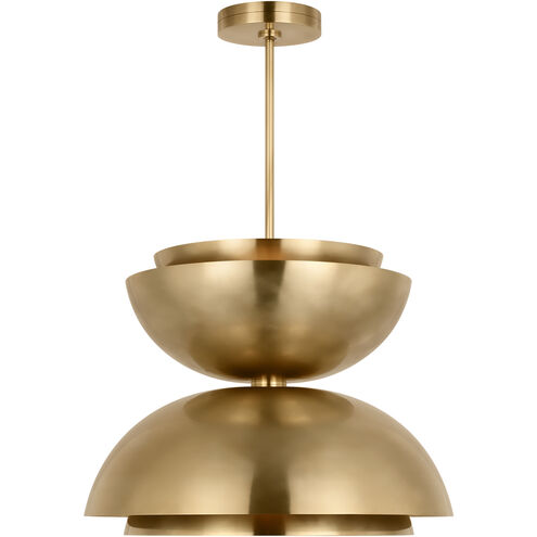 Sean Lavin Shanti 2 Light 26 inch Natural Brass Pendant Ceiling Light
