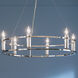 Rosalind 6 Light 33.25 inch Polished Nickel Chandelier Ceiling Light