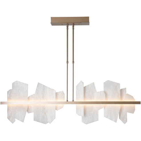Volterra LED 51.9 inch Modern Brass Linear Pendant Ceiling Light
