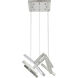 Canada LED 20 inch Chrome Chandelier Ceiling Light