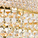 Empire 5 Light 18 inch Gold Flush Mount Ceiling Light