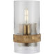 Sudeley 1 Light 6.5 inch Satin Brass Wall Sconce Wall Light