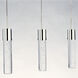 Fizz IV LED 21 inch Polished Chrome Linear Pendant Ceiling Light