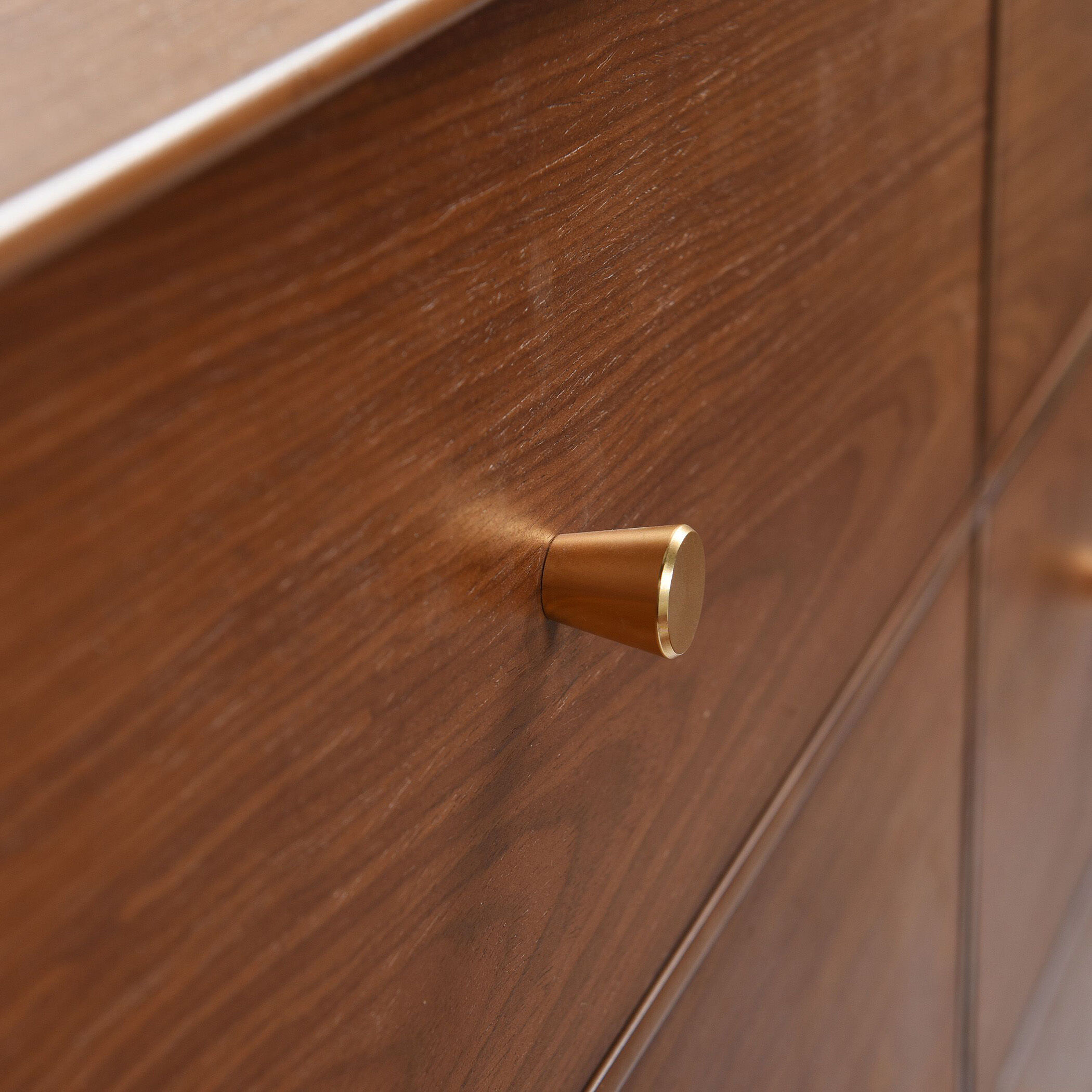 Dann Foley Walnut Brown Dresser