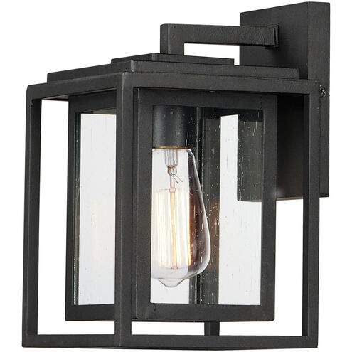 Cabana 1 Light 11 inch Black Outdoor Wall Sconce