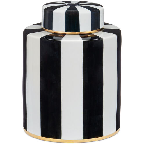 Rayures 9 X 7 inch Tea Canister, Small