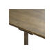 Oval 57.1 X 11.8 inch Antique Gold Console Table