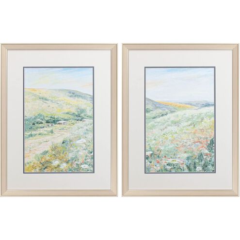 Landscapes Collection Green Framed Art