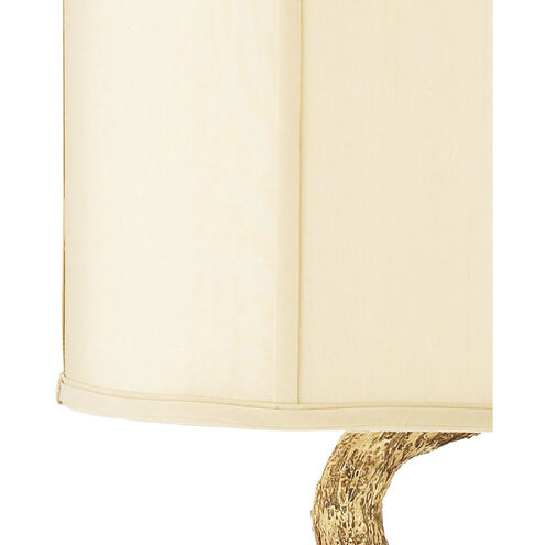 Three Bird Light 31 inch 100.00 watt Gold Leaf Table Lamp Portable Light in Incandescent