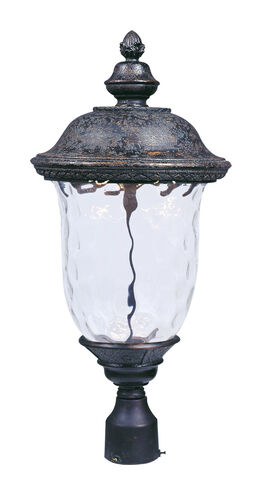 Carriage House LED LED 27 inch Oriental Bronze Outdoor Pole/Post Mount