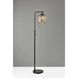 Vivian 60 inch 60.00 watt Dark Bronze Floor Lamp Portable Light in Antique Bronze