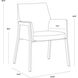 Bernadette Bravo Cognac Dining Armchair