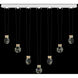 Aria 14 Light 60 inch White Pendant Ceiling Light