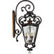 Great Outdoors Brixton Ivey 3 Light 13.25 inch Terraza Village Aged Patina Outdoor Lantern in Terra Villa Aged Patina, The Great Outdoors