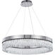 Canada LED 32 inch Chrome LED Chandelier Ceiling Light