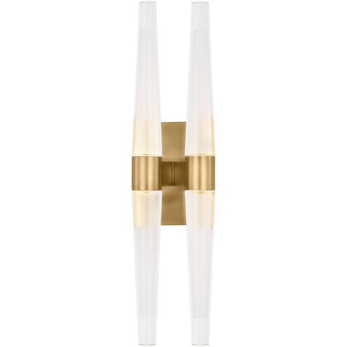 Sean Lavin Lassell 4 Light 2.9 inch Natural Brass ADA Double Tall Sconce Wall Light