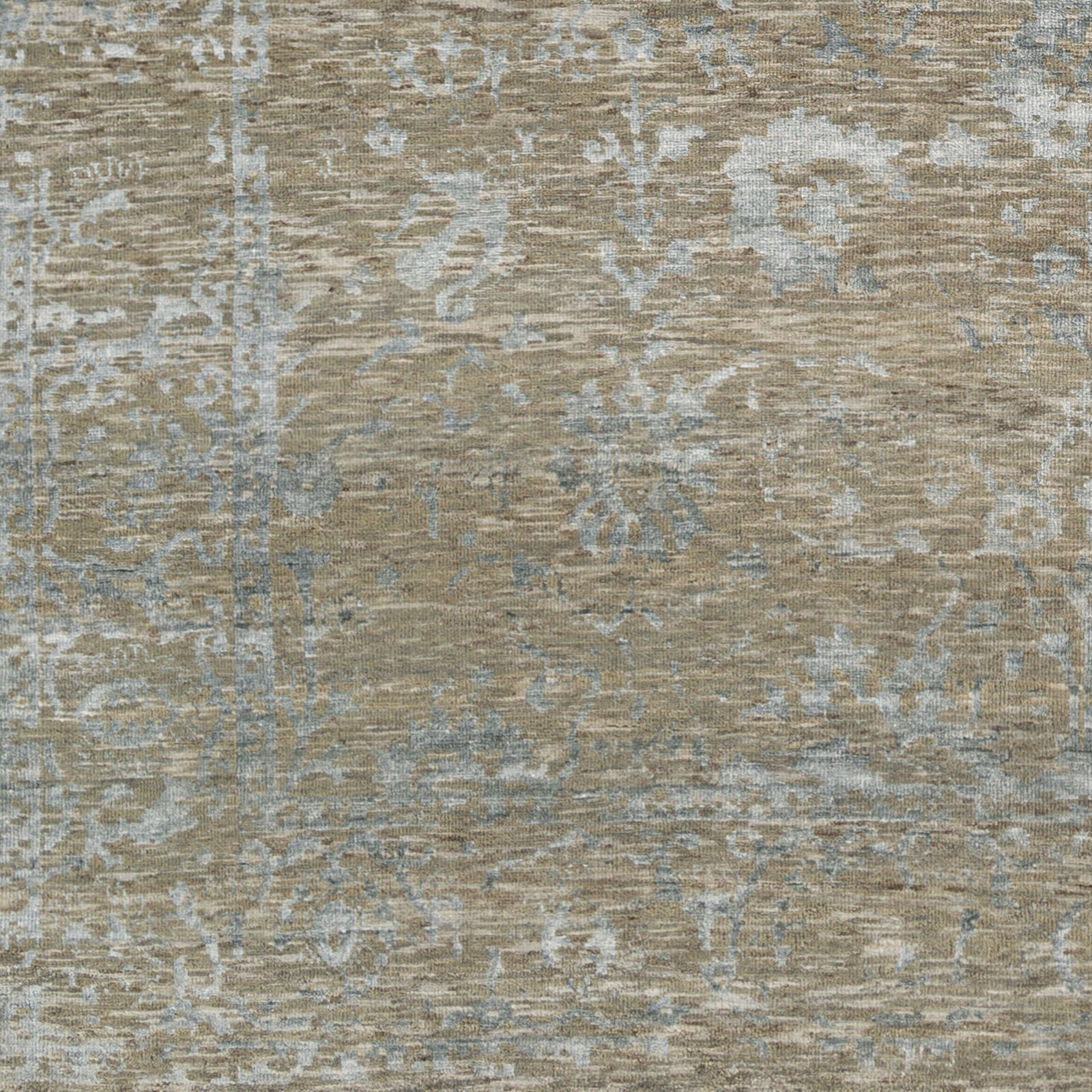 Tabreez 120 X 96 inch Olive Rug, Rectangle