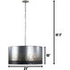 Cannery 4 Light 24 inch Ombre Galvanized Pendant Ceiling Light