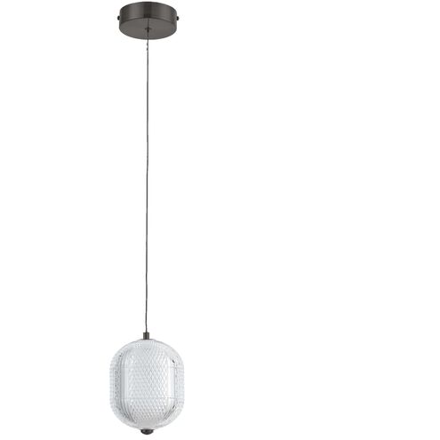 Peri LED 6 inch Matte Black Linear Pendant Ceiling Light