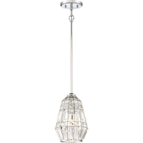 Braiden 1 Light 7 inch Chrome Mini Pendant Ceiling Light