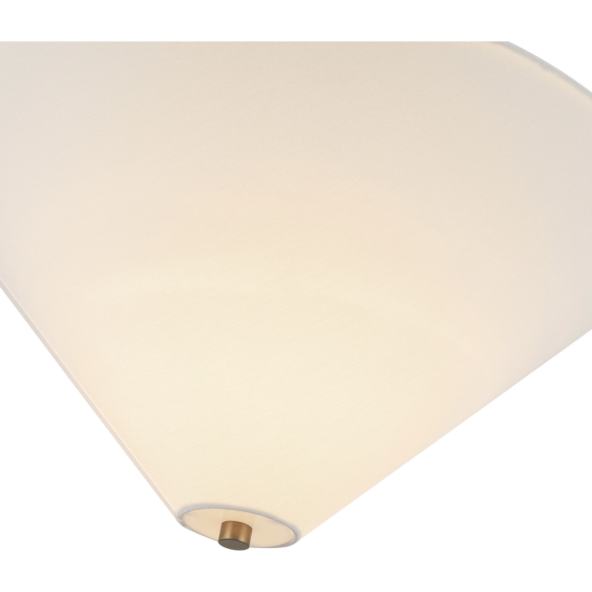 Alora Mood Bridgette 1 Light 16.38 inch Brushed Gold/White Linen Pendant Ceiling Light in Brushed Gold and White Linen, Linen Shade