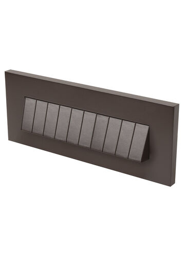 LED Brick Lighting 120 8.6 watt Painted Antique Bronze Brick Light