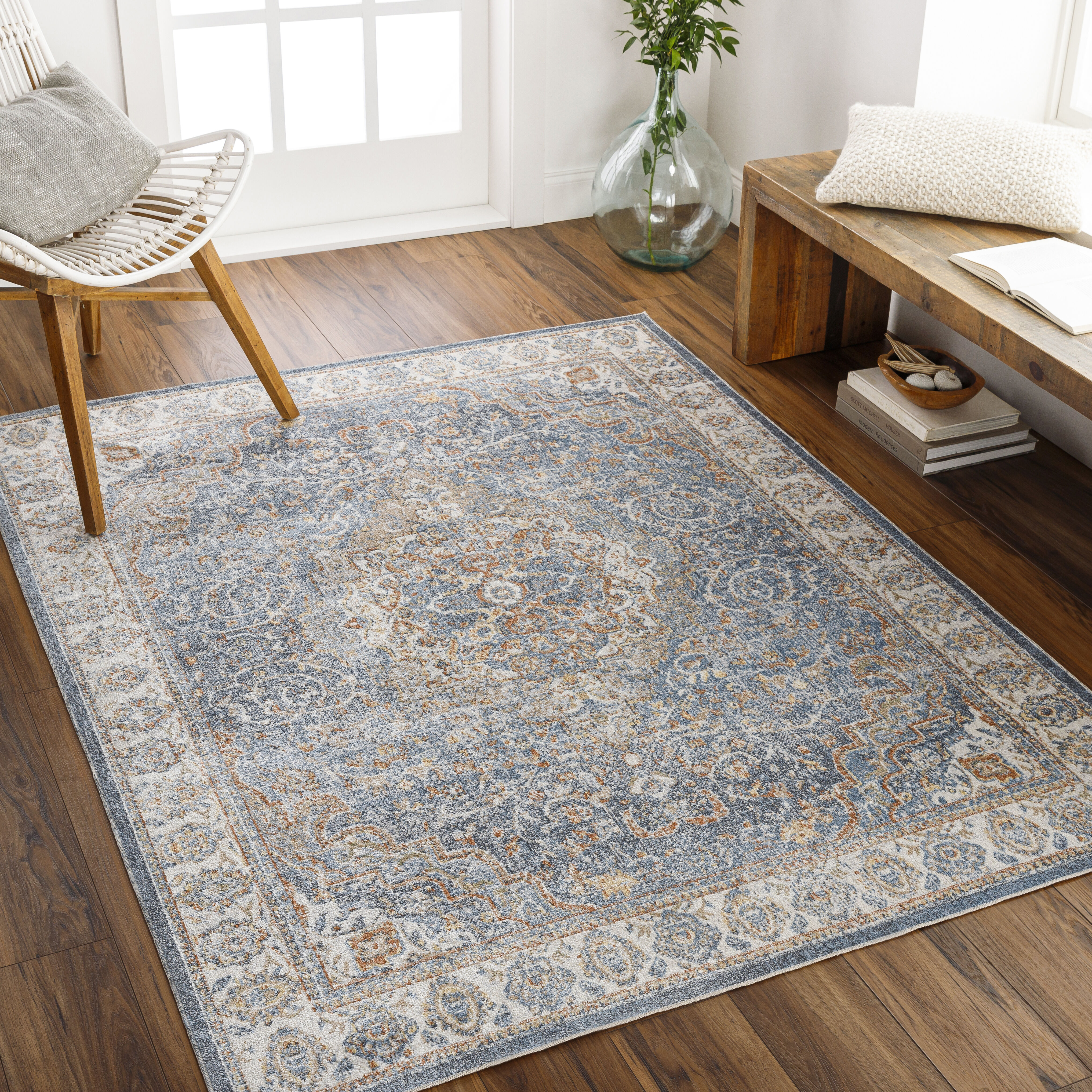 Lillian 84 X 63 inch Rug, Rectangle