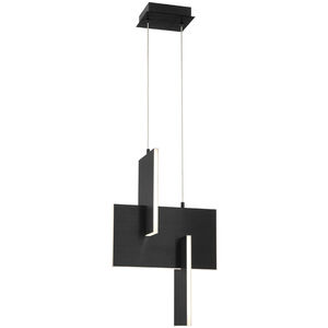 Coburg LED 8 inch Black Pendant Ceiling Light