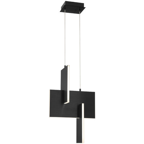 Coburg LED 8 inch Black Pendant Ceiling Light