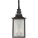 Monte Grande 3 Light 23.75 inch Slate Outdoor Post Lantern