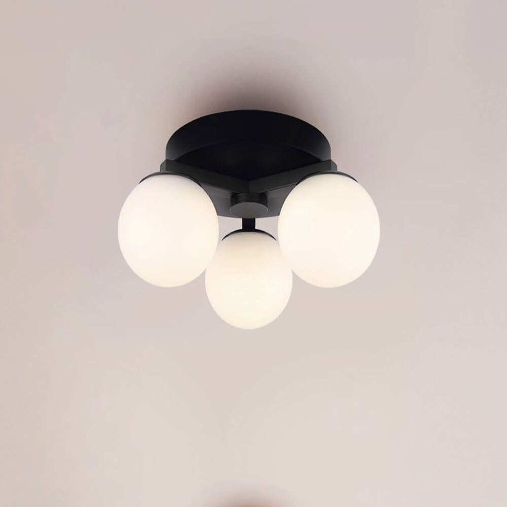 Nylah 3 Light Matte Black Ceiling Track Light Ceiling Light